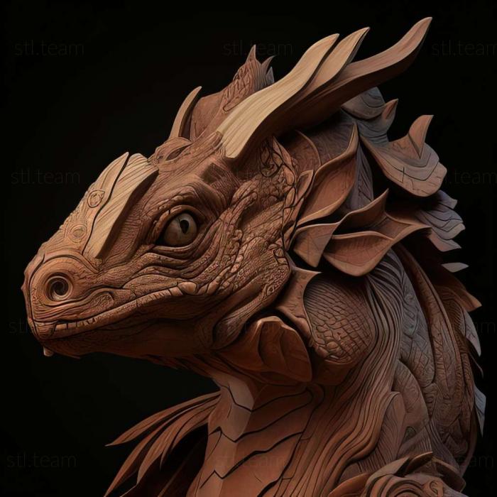 3D model Cyclura lewisi (STL)